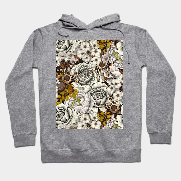 Tarantula garden 2 Hoodie by katerinamk